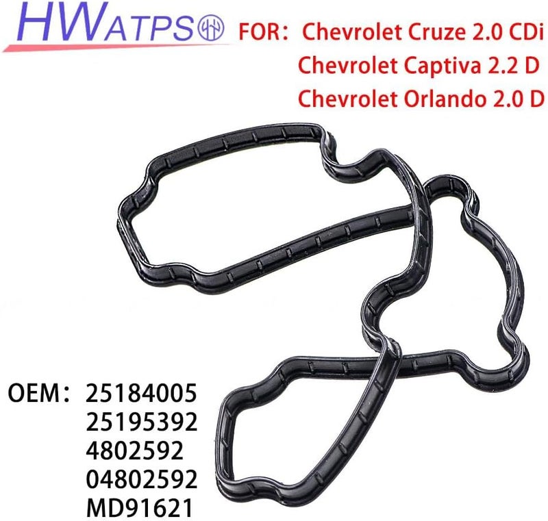 HWATPS 25184005 25195392 Engine Valve Cover Gasket For Chevrolet Captiva Chevrolet C100 C140 Cruze J300 4802592 04802592 MD91621 - Image 4